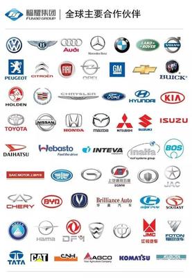 聽說市面上每三輛車有兩輛汽車使用的是福耀玻璃?
